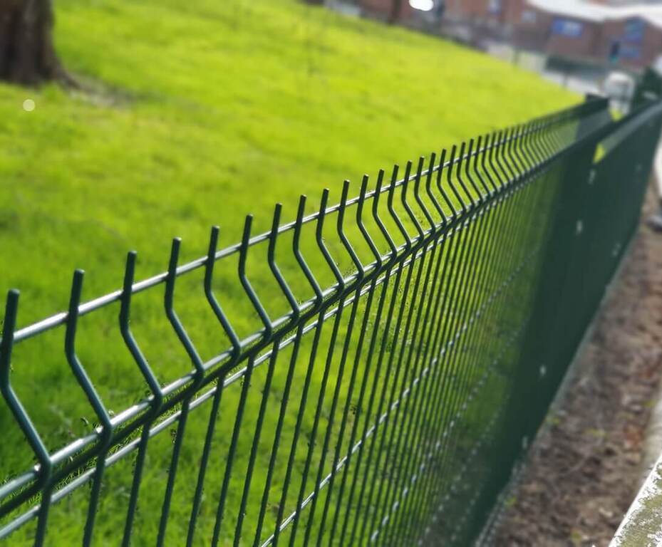 Axiom Profile Rigid Mesh Perimeter Fencing Zaun Esi External Works 