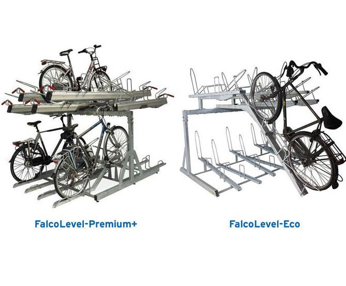 2 tier cycle racks