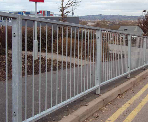 PedestrianGuard - roadside pedestrian safety railings | Barkers Fencing ...