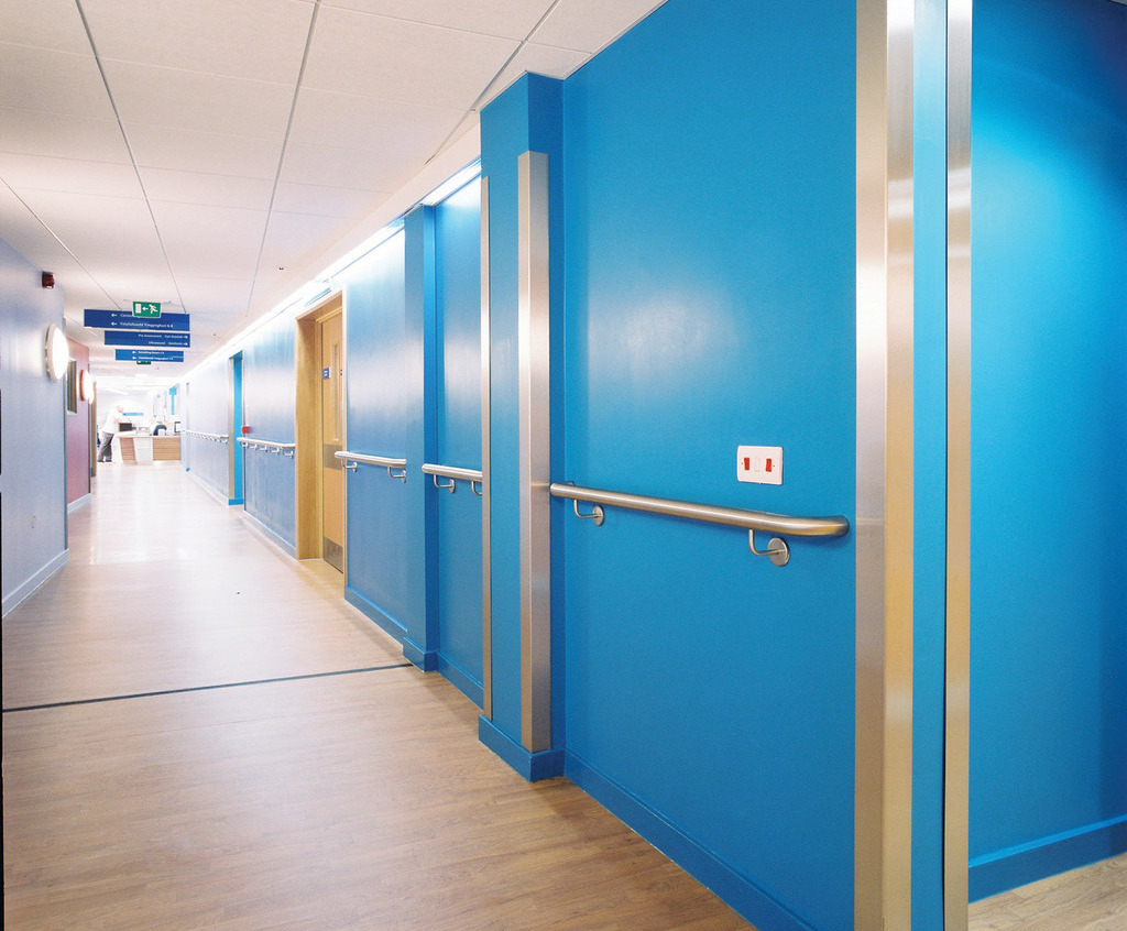 CS Acrovyn® stainless steel wall protection Construction Specialties