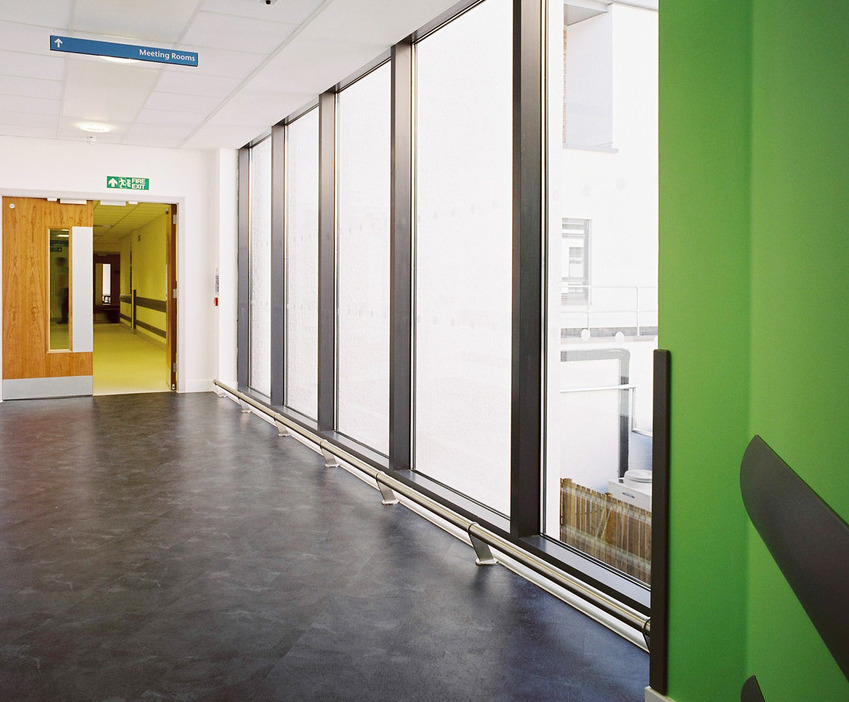 CS Acrovyn® stainless steel wall protection Construction Specialties