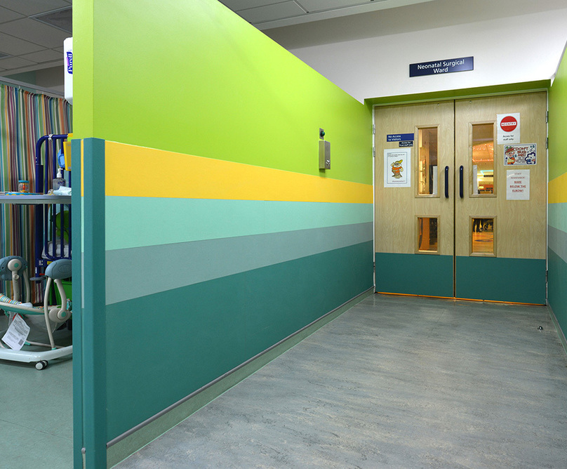 CS Acrovyn® corner guards Construction Specialties ESI Building Design