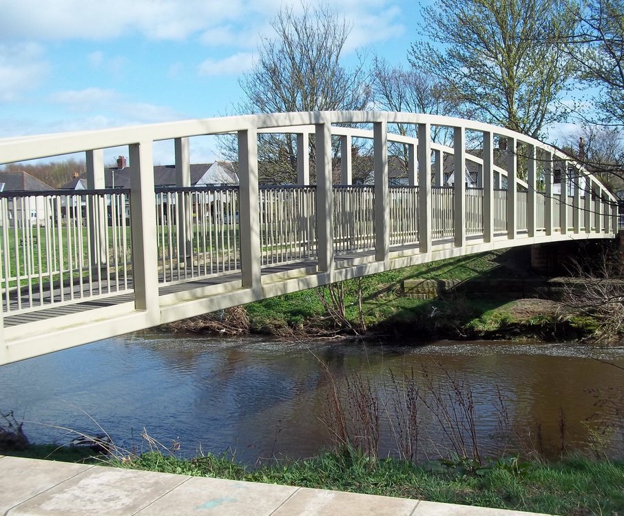 Metal Truss Bridge