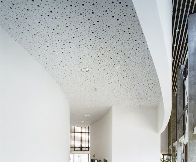 Stratopanel seamless acoustic gypsum ceiling panel Knauf Danoline