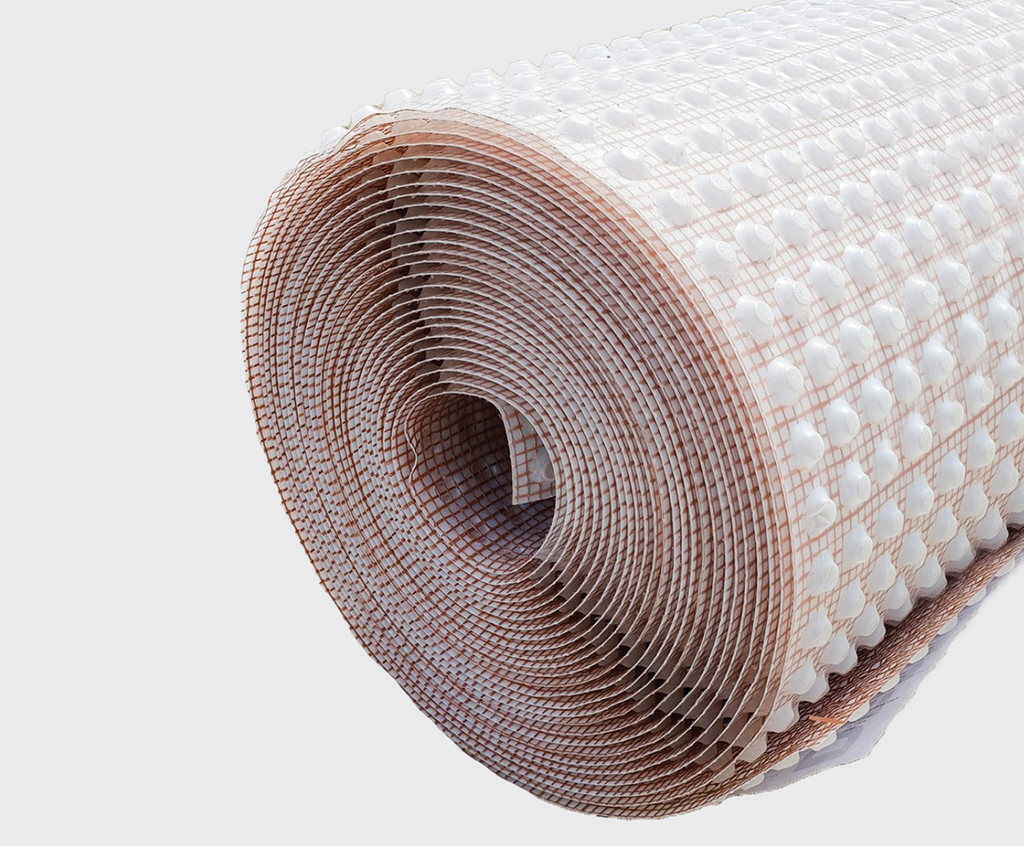 DELTA® PlasterLath 7mm meshed damp proofing membrane Delta Membrane