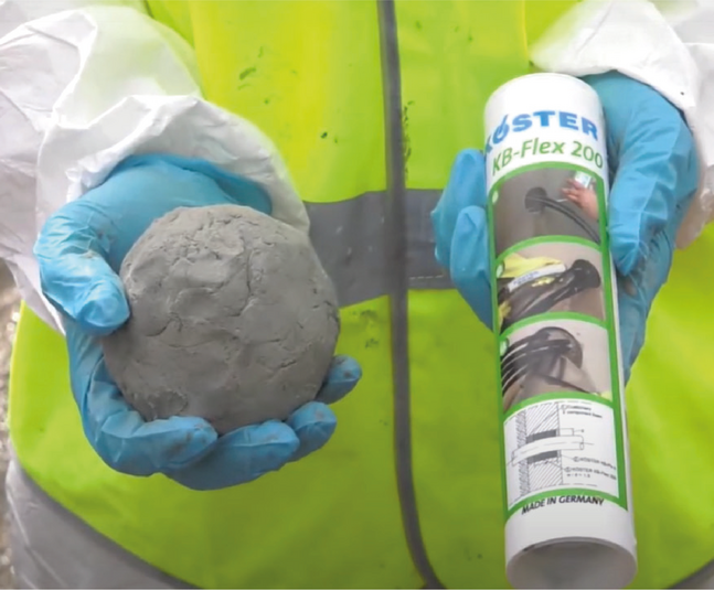 Koster KBFlex 200 sealant for pipe Delta Membrane