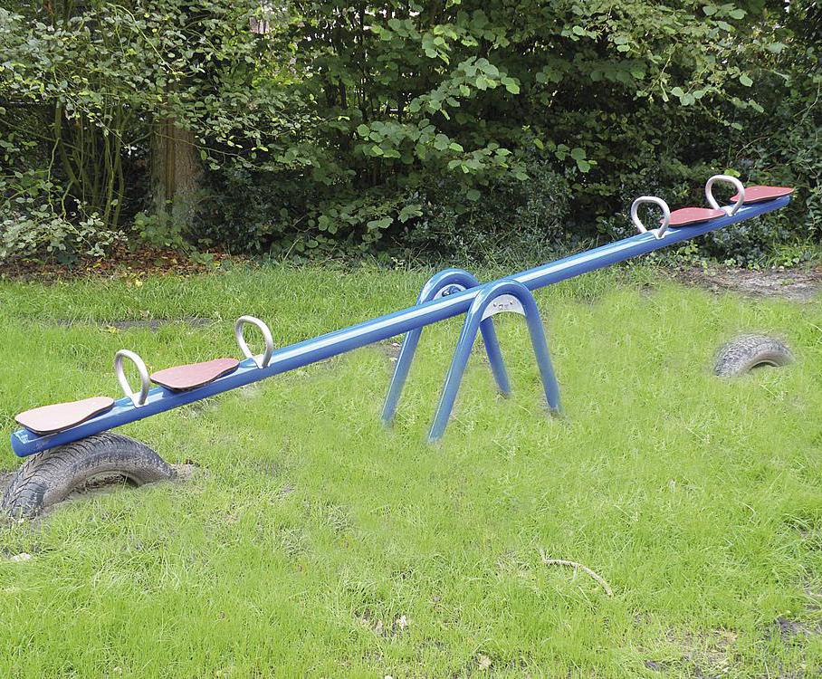 Unique Stella four-seater seesaw | eibe Play Ltd | ESI External Works