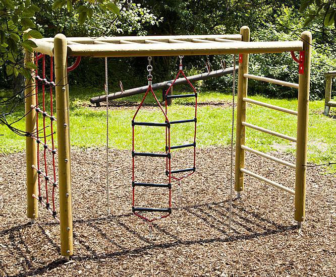Unique Climbing Frame H=200cm eibe Play Ltd ESI External Works