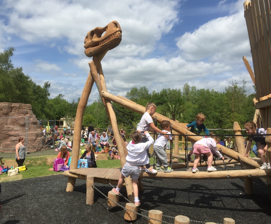 Prehistoric themed play equipment for Dinosaur Park | eibe Play Ltd ...