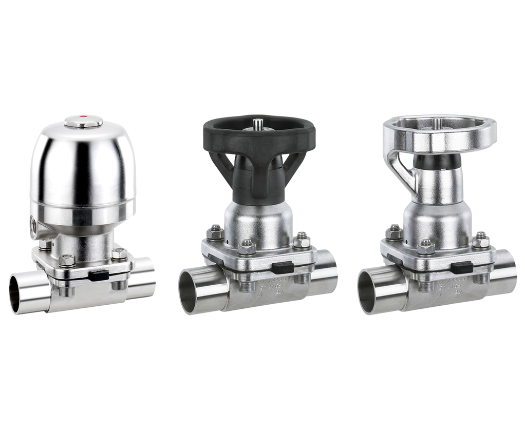 Sterile valve applications eye ointment production GEMÜ Valves