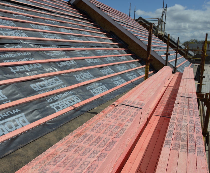 JBRED fully graded roofing battens Marley ESI Building Design