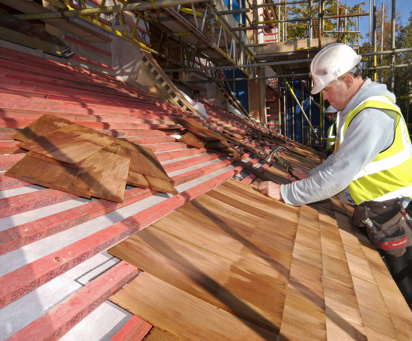 JBRED fully graded roofing battens Marley ESI Building Design