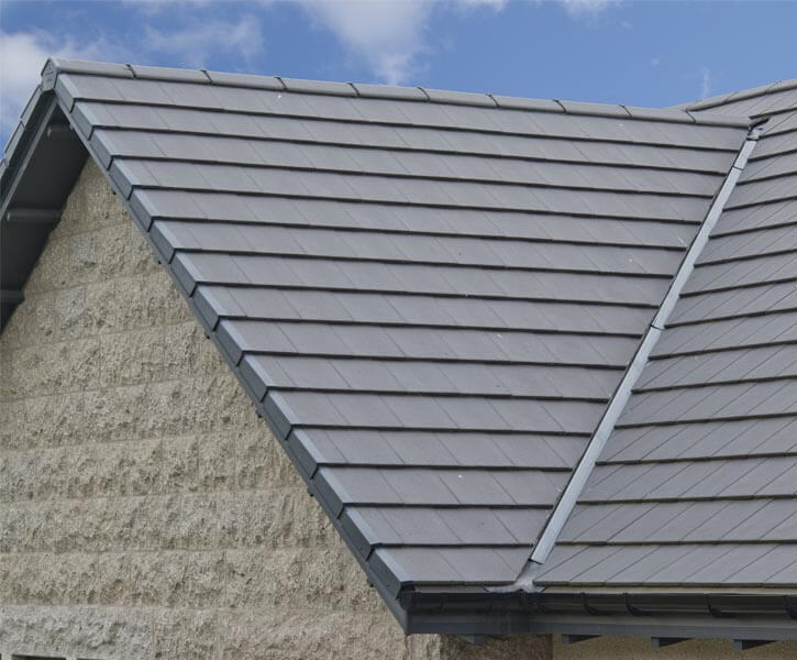 Edgemere Interlocking Concrete Slate Roof Tile Marley ESI Building