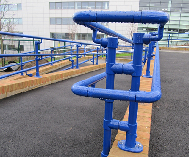 Brighton University handrail created with Kee components