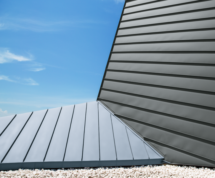 Zinc tiles and seamed cladding for railway station RHEINZINK ESI