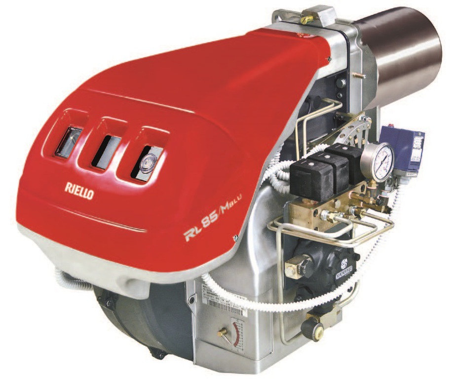 RL/M BLU series low NOx modulating light oil burners Riello ESI