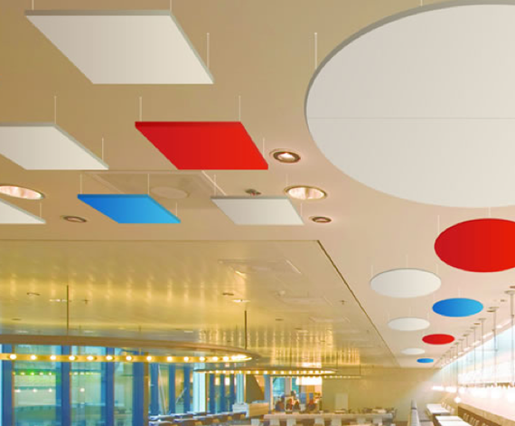 Cloudsorba Suspended Acoustic Ceiling Panels Soundsorba Esi