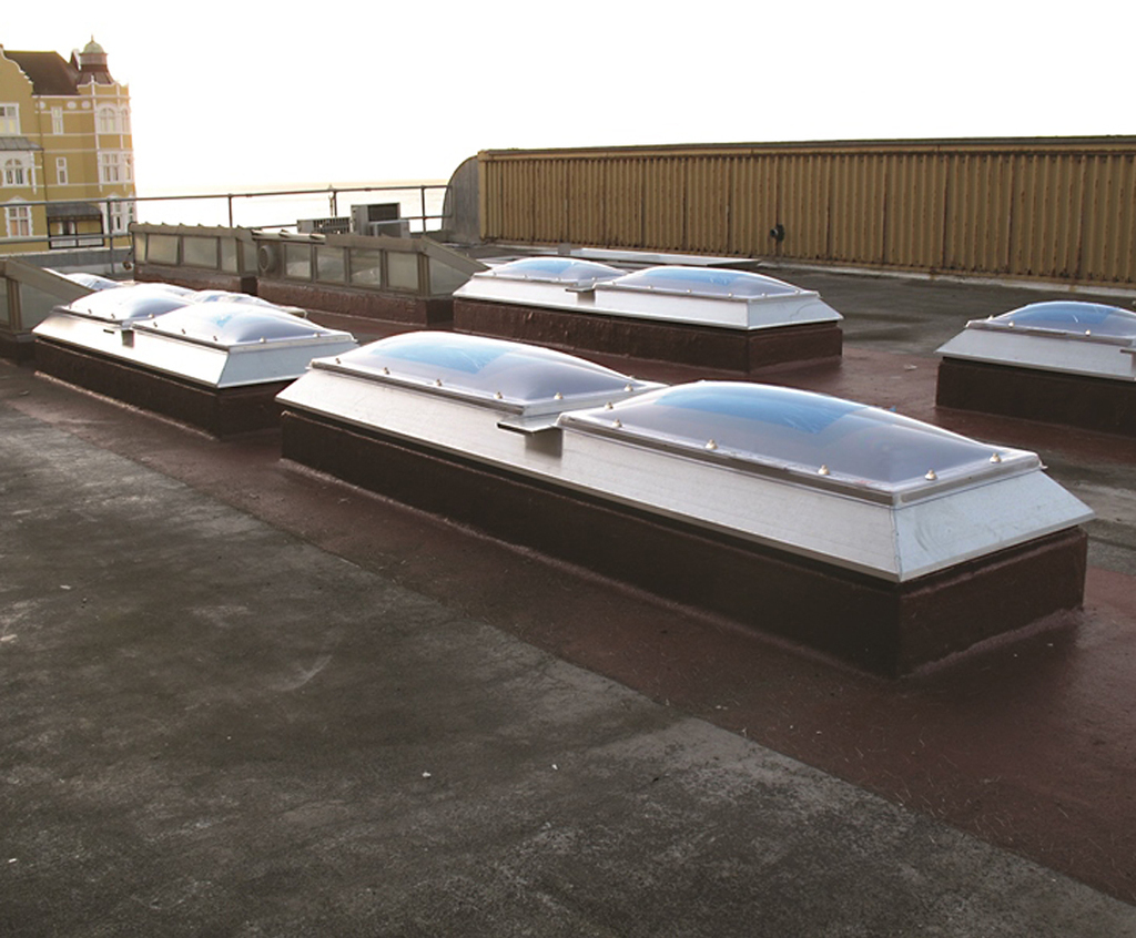 EmDome® and EmDome Eco modular rooflights Whitesales® Rooflights