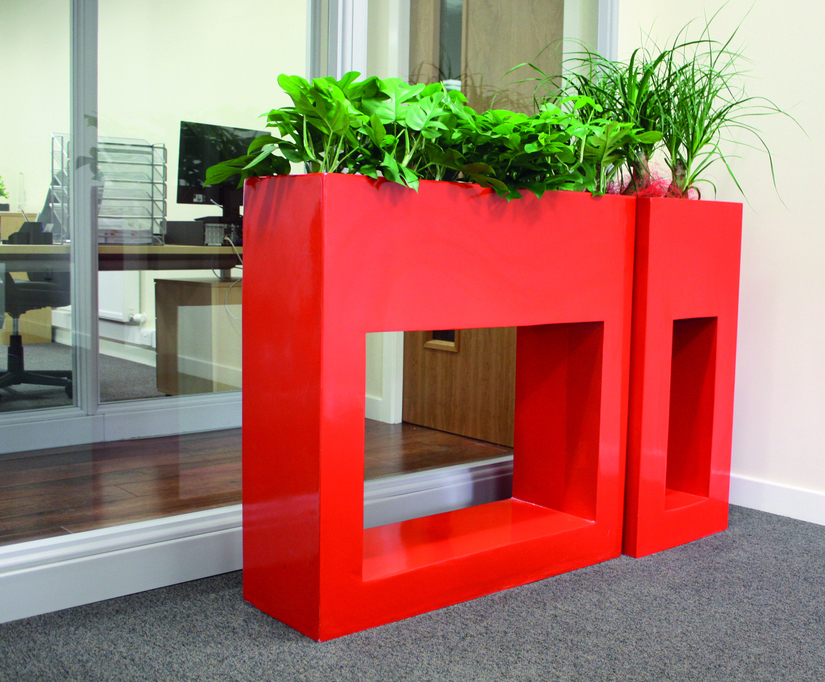 Barrier HD Planters Livingreen Design ESI Interior Design