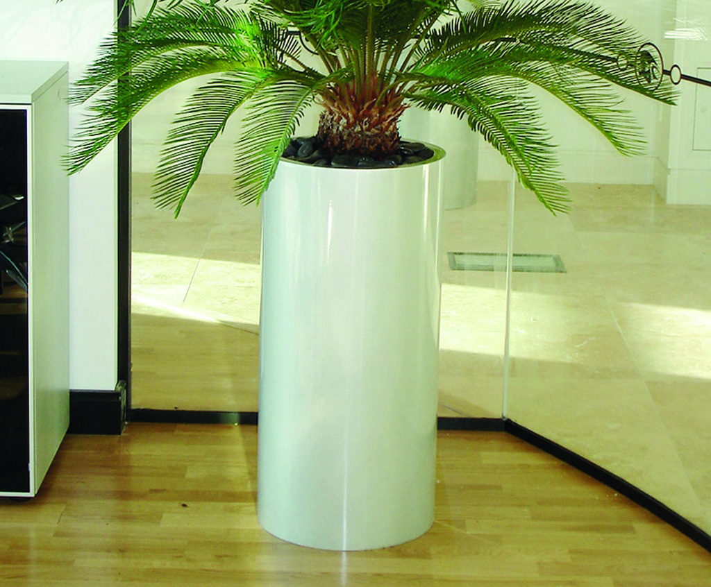 Pillar Planters | Livingreen Design | ESI Interior Design