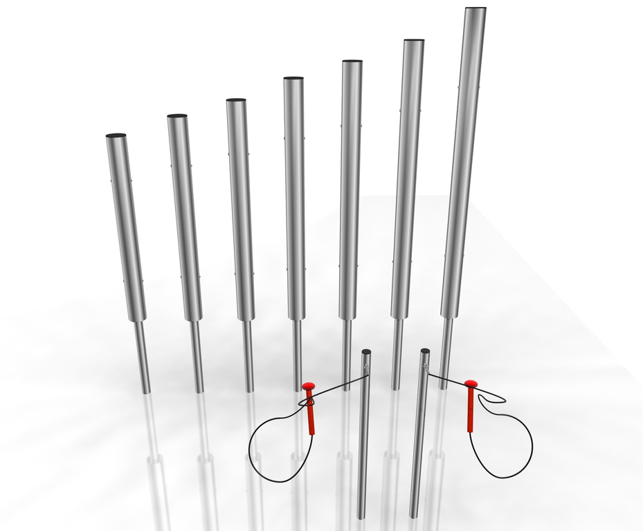 Tubular Bells outdoor chimes Percussion Play ESI External Works