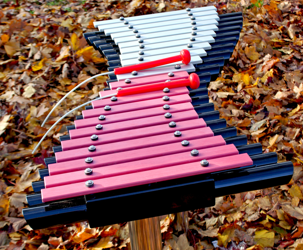 Duo outdoor xylophone Percussion Play ESI External Works