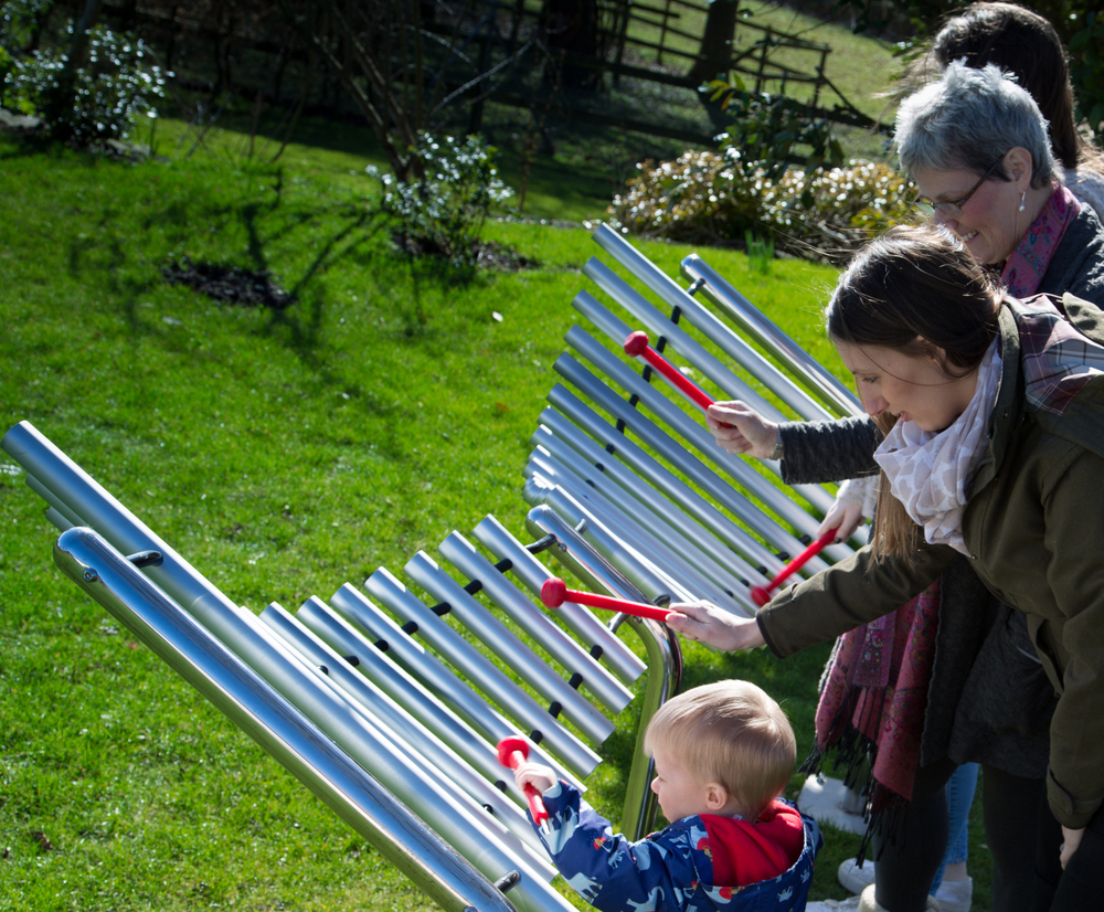 Papilio outdoor metallophone Percussion Play ESI External Works
