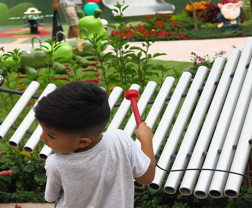 Papilio outdoor metallophone Percussion Play ESI External Works