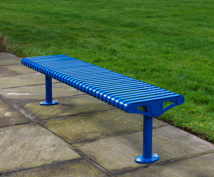 Tula Mild Steel Bench Goose Foot Street Furniture Esi External Works Tula Mild Steel Bench