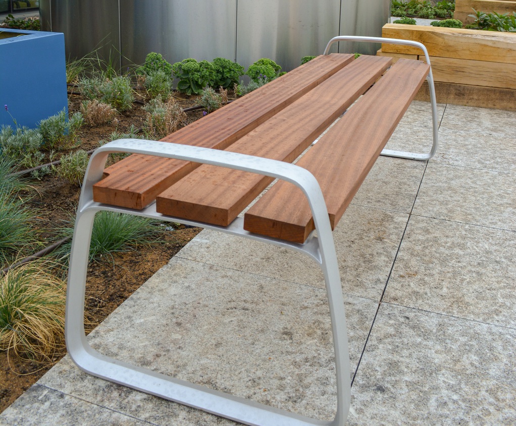 Outdoor furniture for university library's roof terrace Artform Urban