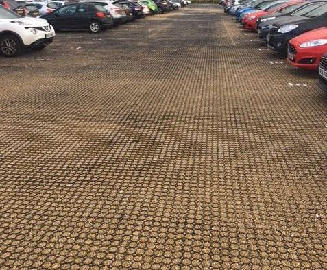 CellPave® 40 Interlocking Cellular Paving Grid | Groundtrax Systems ...