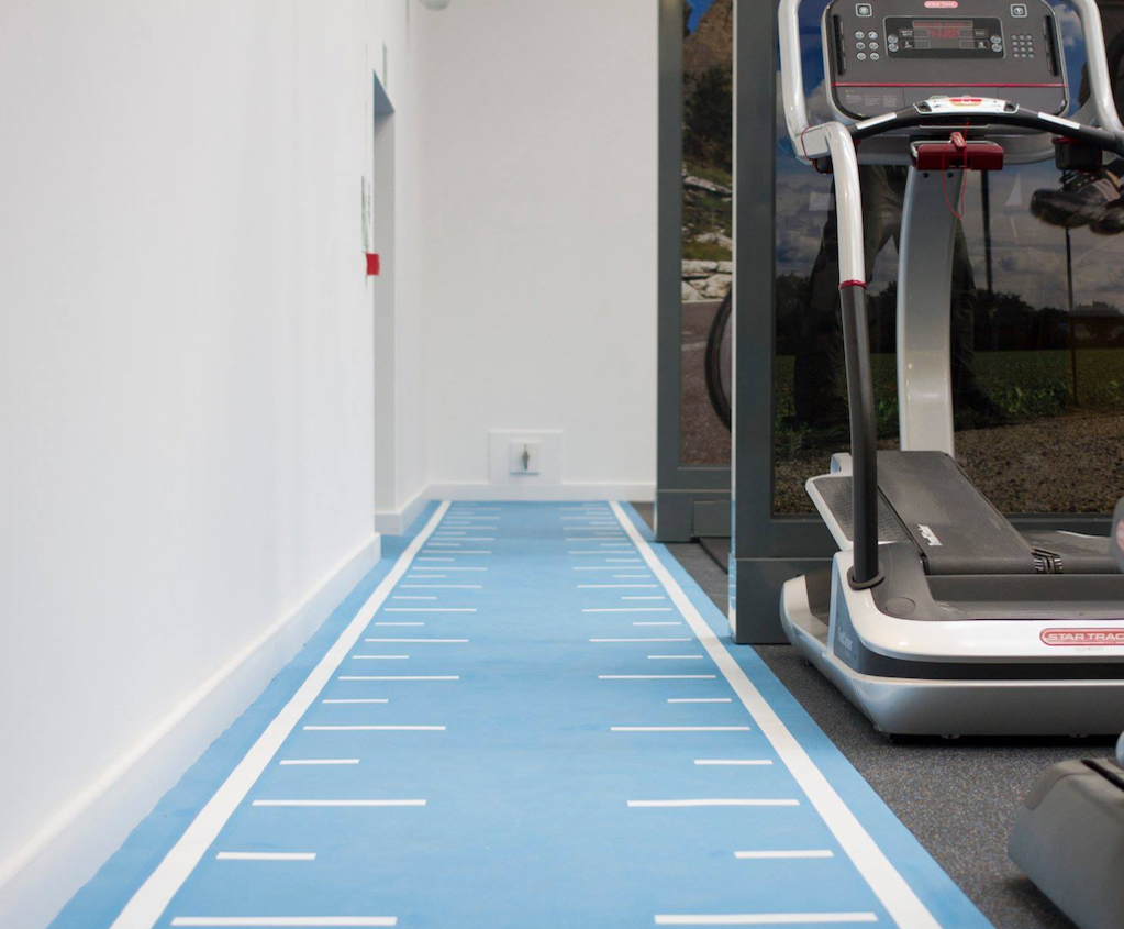 Duallayered flooring system for new gym floor TVS Gym Flooring ESI