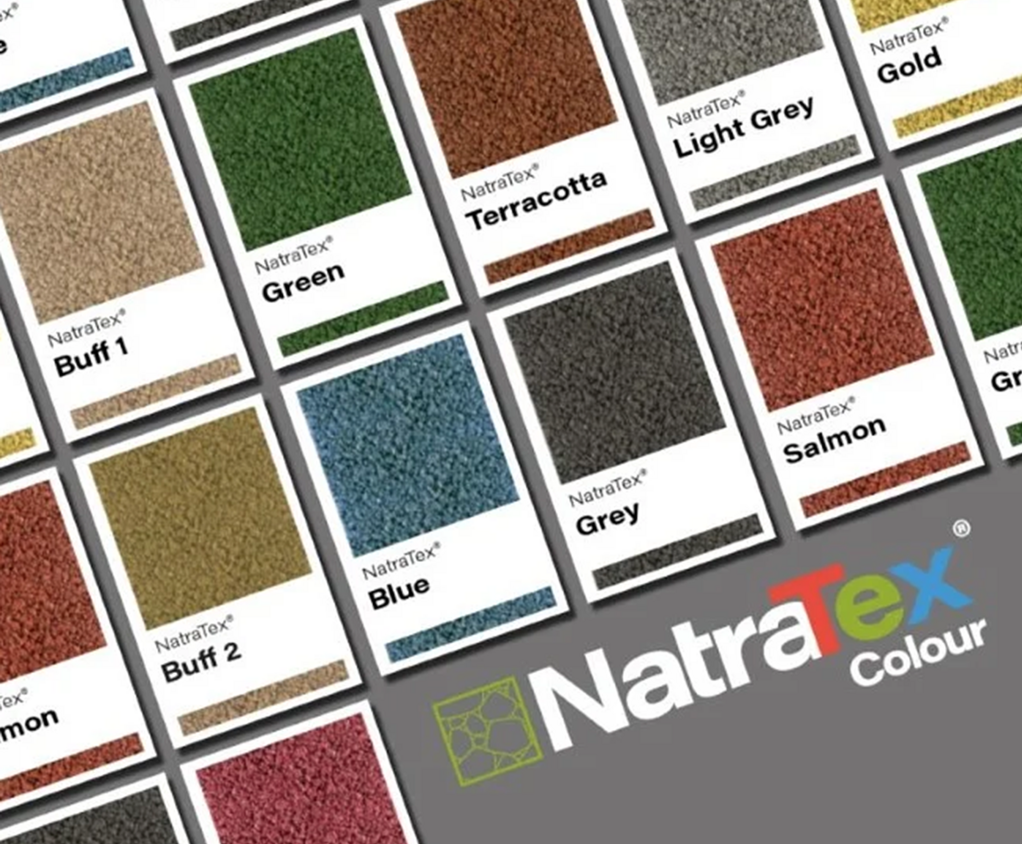 Order your NatraTex Colour sample NatraTex ESI External Works