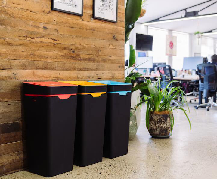 Scalable indoor recycling solution for Canva offices Method Recycling