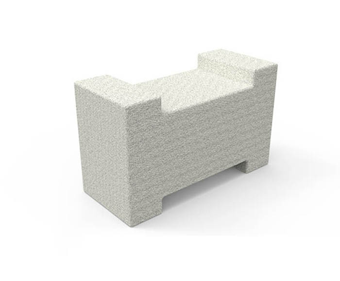 Maidstone concrete offset seat Cassidy Brothers ESI External Works