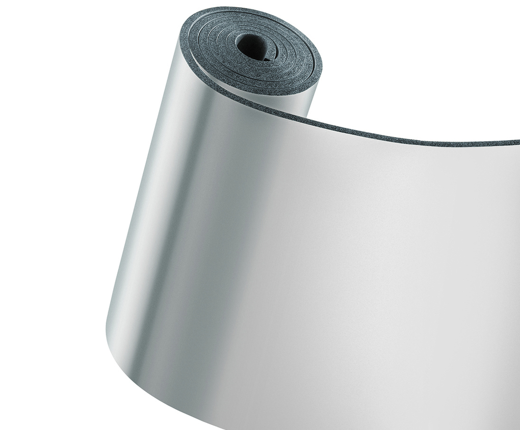 KFLEX AL CLAD elastomeric jacket insulation with foil KFLEX ESI