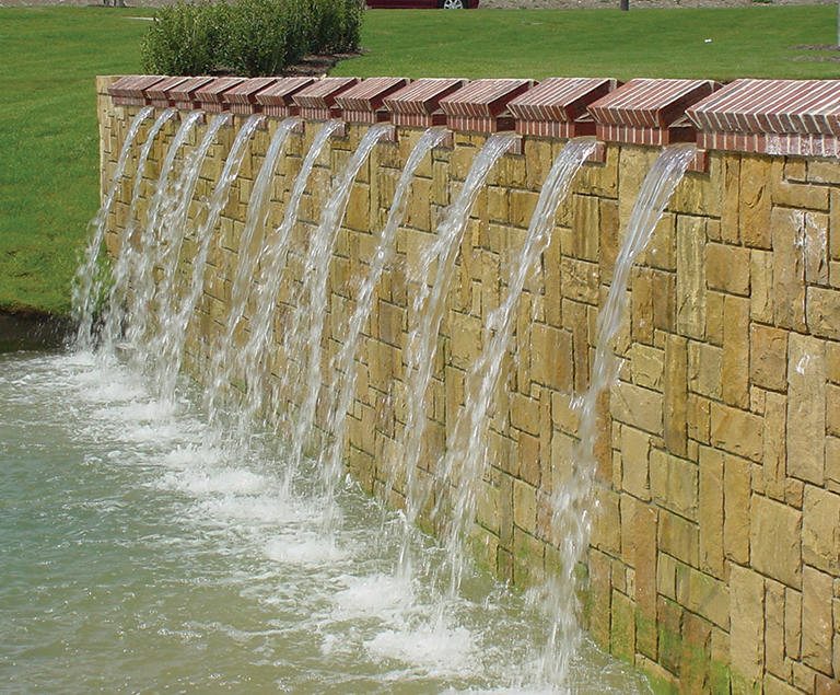 Waterfall pumps Heathland Group ESI External Works