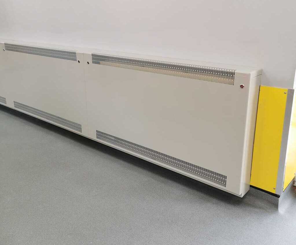 Bespoke childproof radiator covers for nursery Contour Heating