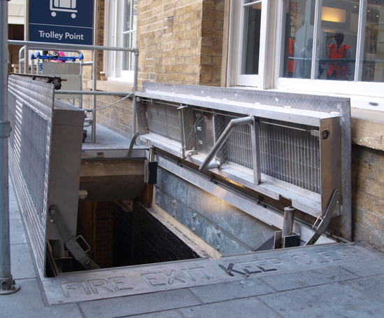 Floor Access Door King S Cross Station London Bilco Uk Esi