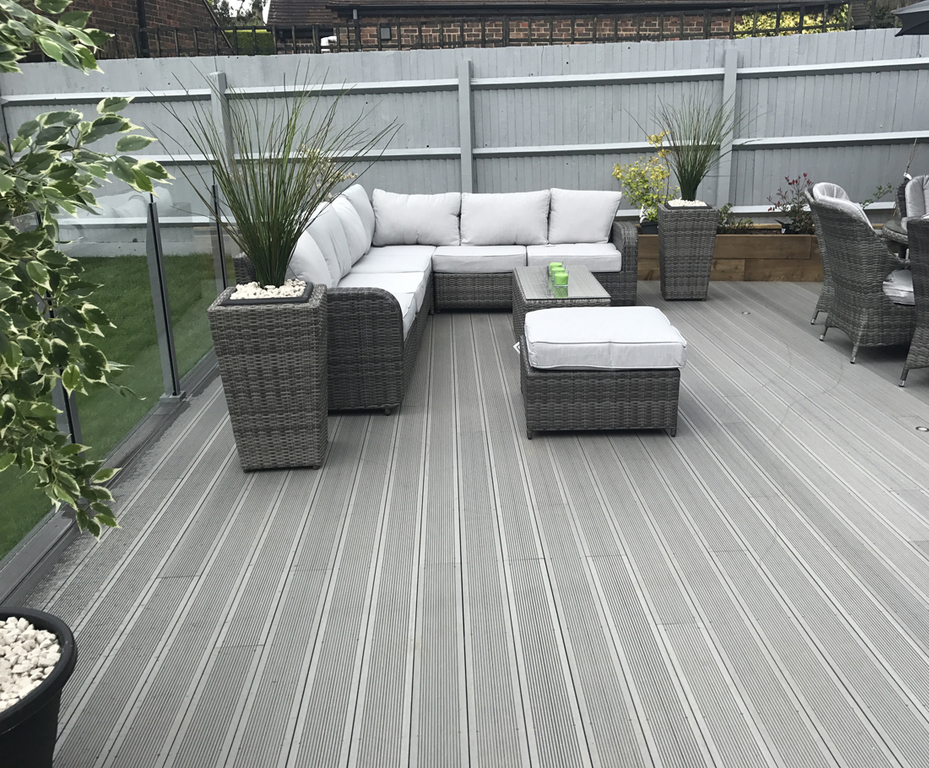 SmartBoard® reversible wood plastic composite decking Hoppings