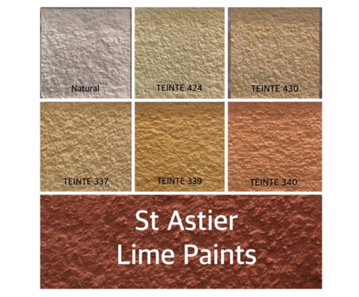 St Astier lime paints Masons Mortar ESI Interior Design