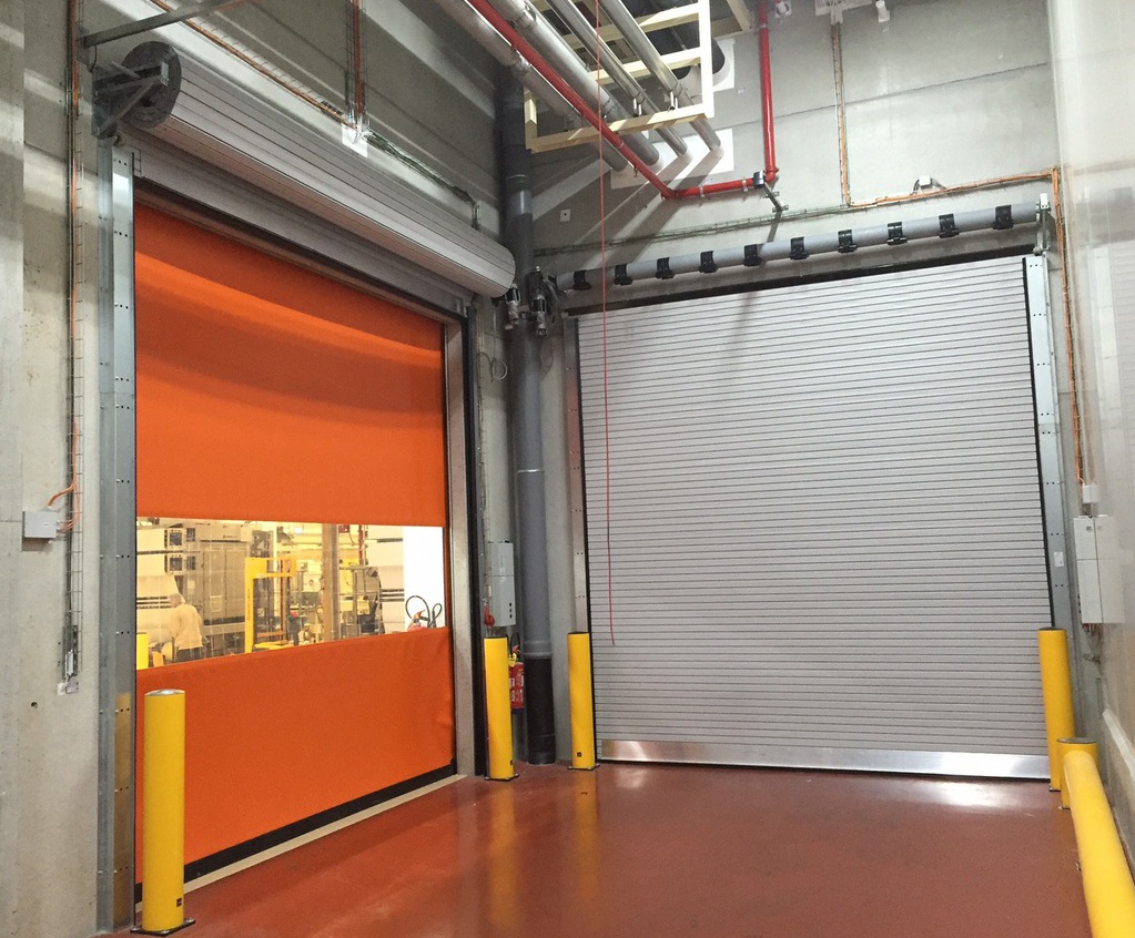 Fireroll VR60 industrial firerated roller shutters Bolton Gate