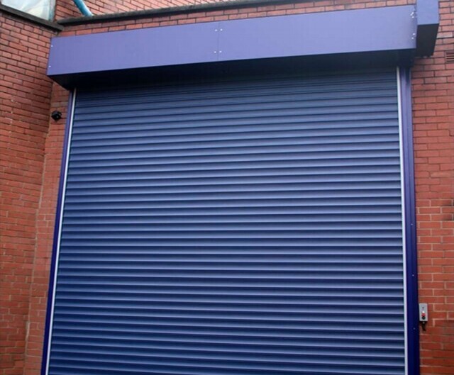 Electrically Operated Insulated Rolling Shutters Bolton Gate Company