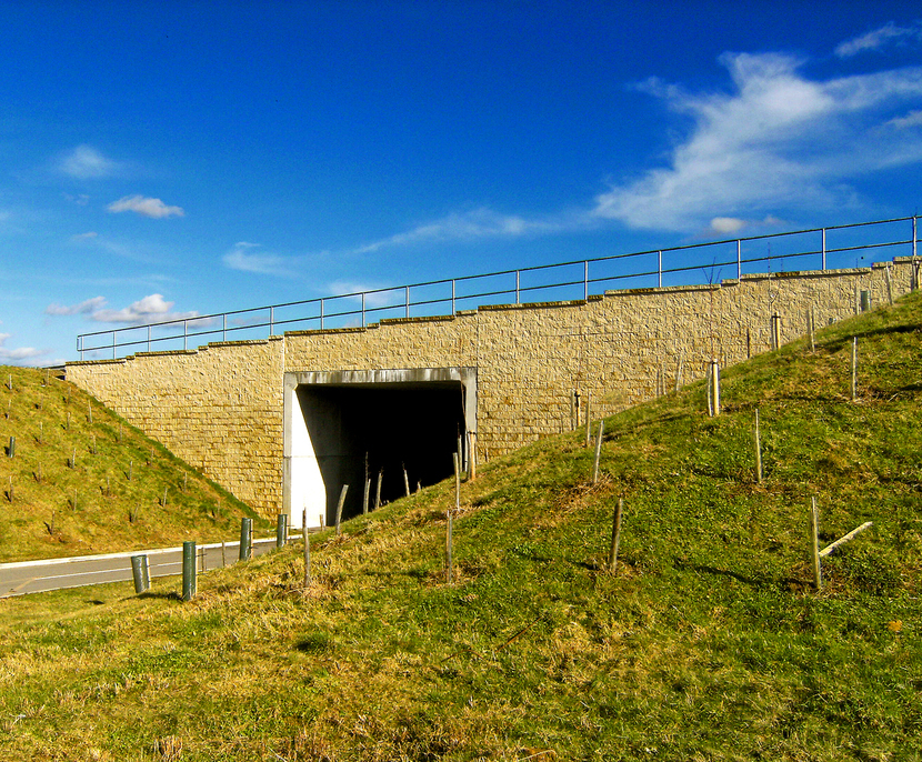 Keystone retaining walls Anderton Concrete Products ESI External Works
