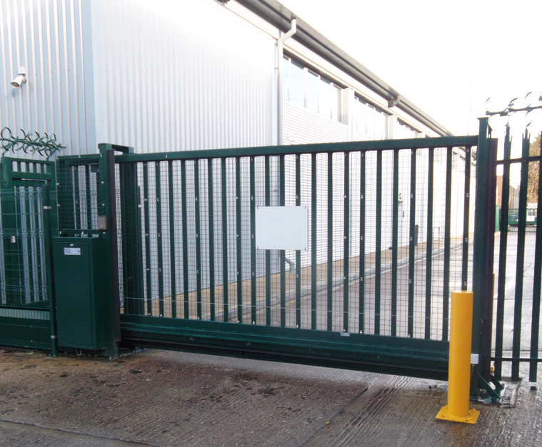 LoTracker cantilevered sliding security gates | Frontier Pitts | ESI ...