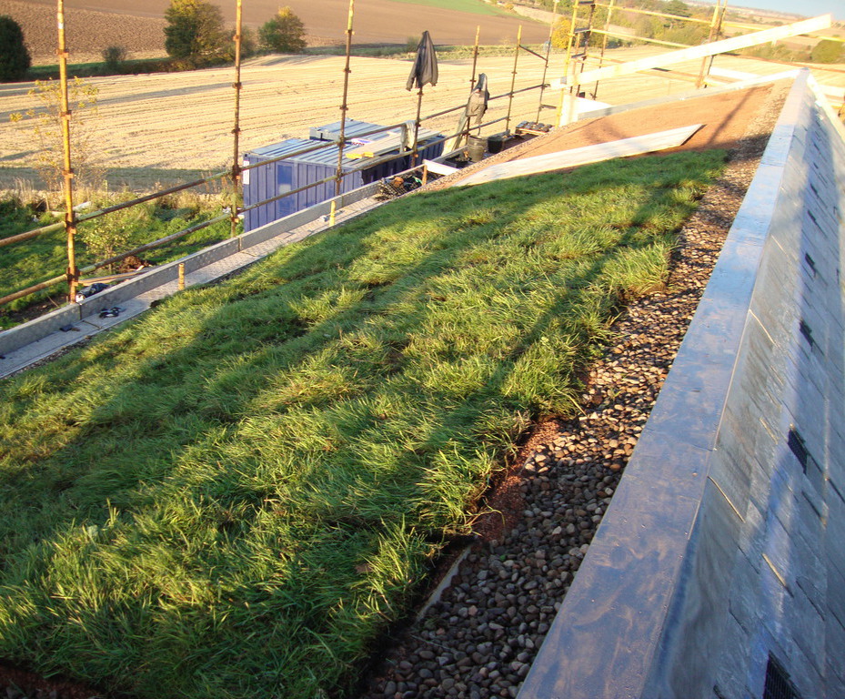 Grassroof GFR/2 green roof system | Grass Concrete | ESI Building Design