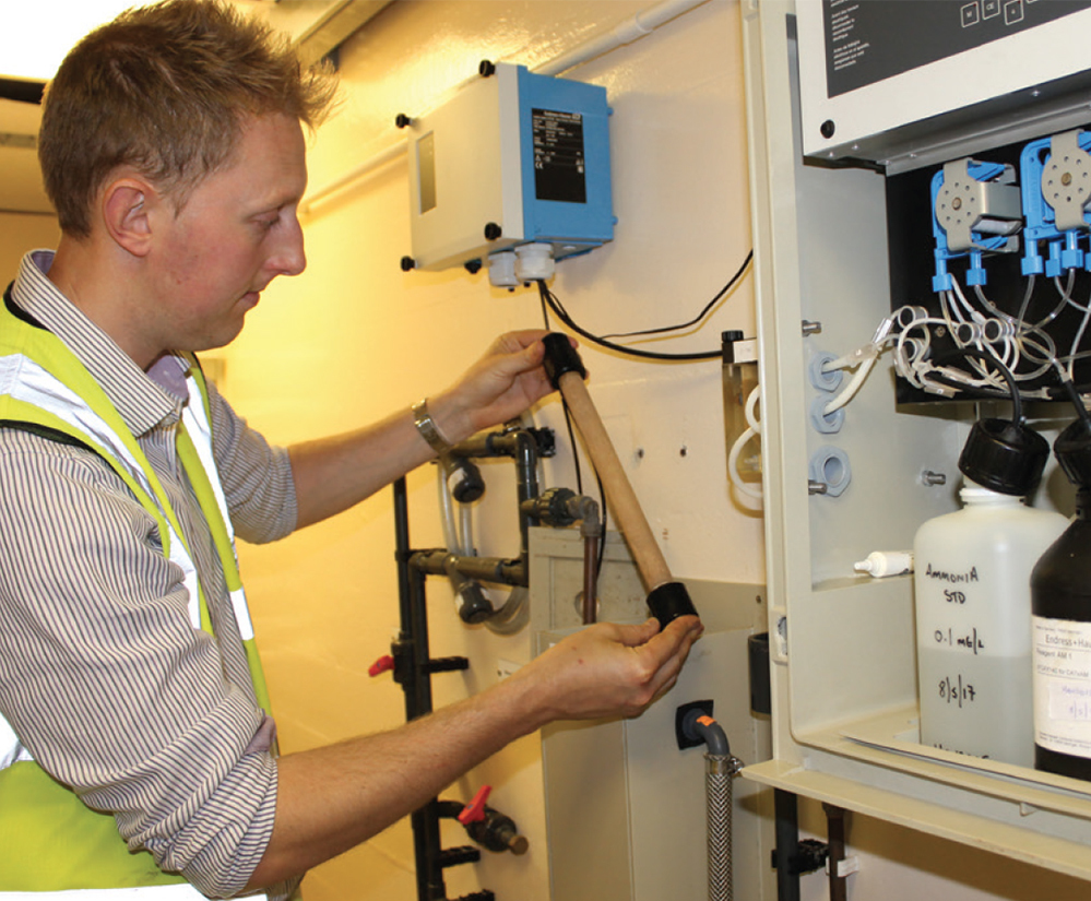 Ceramic filter enables reliable ammonia measurement