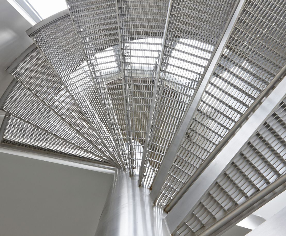 Balustrade infills, stair treads & landings Shoreditch Elefant Gratings ESI Building Design