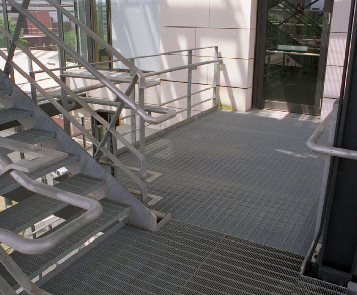 Stairs, ramps and enclosures University of Manchester Elefant
