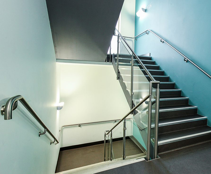 Internal balustrade for Oasis Academy Arena | BA Systems | ESI Building ...